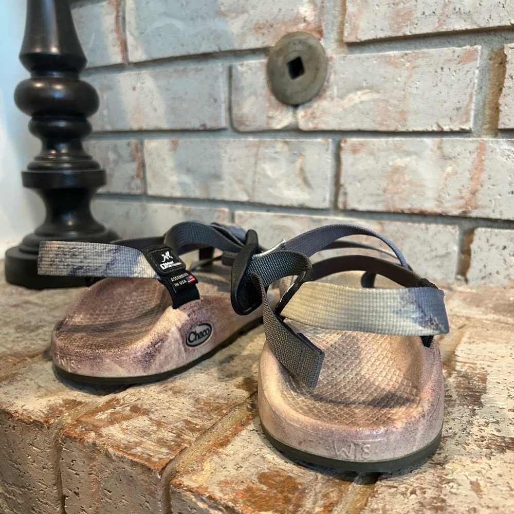 Chaco Blue and Gray Sandals - Picture 4 of 5